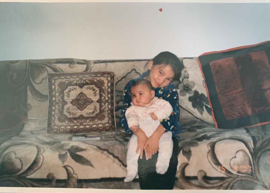 Begi as a child